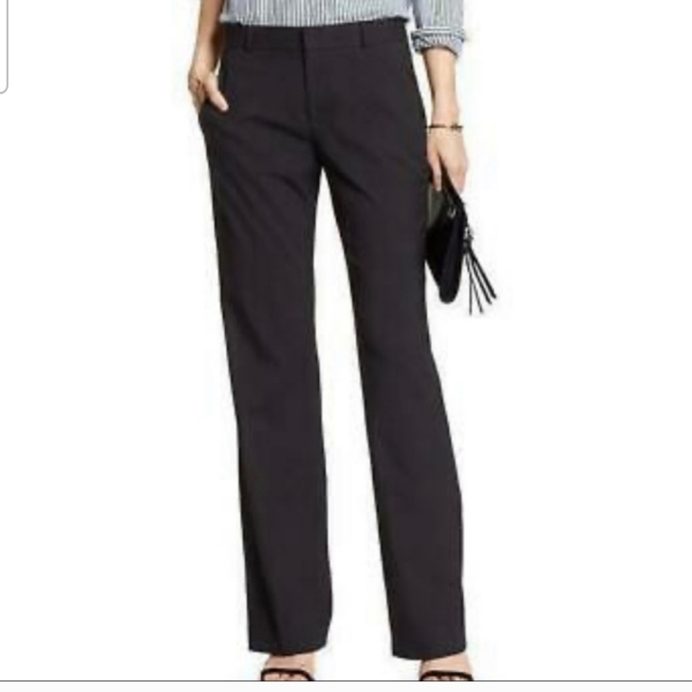 BANANA REPUBLIC Jackson Fit Straight Leg Wool Blend Stretch Pants Sz-14